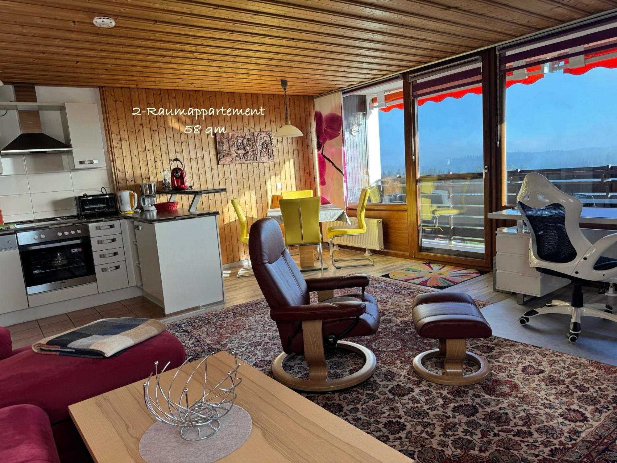 3- 2-1 - Raum - Ferienappartements Dieter Hoffmann Freudenstadt-Kniebis Beim Nationalpark Exteriér fotografie