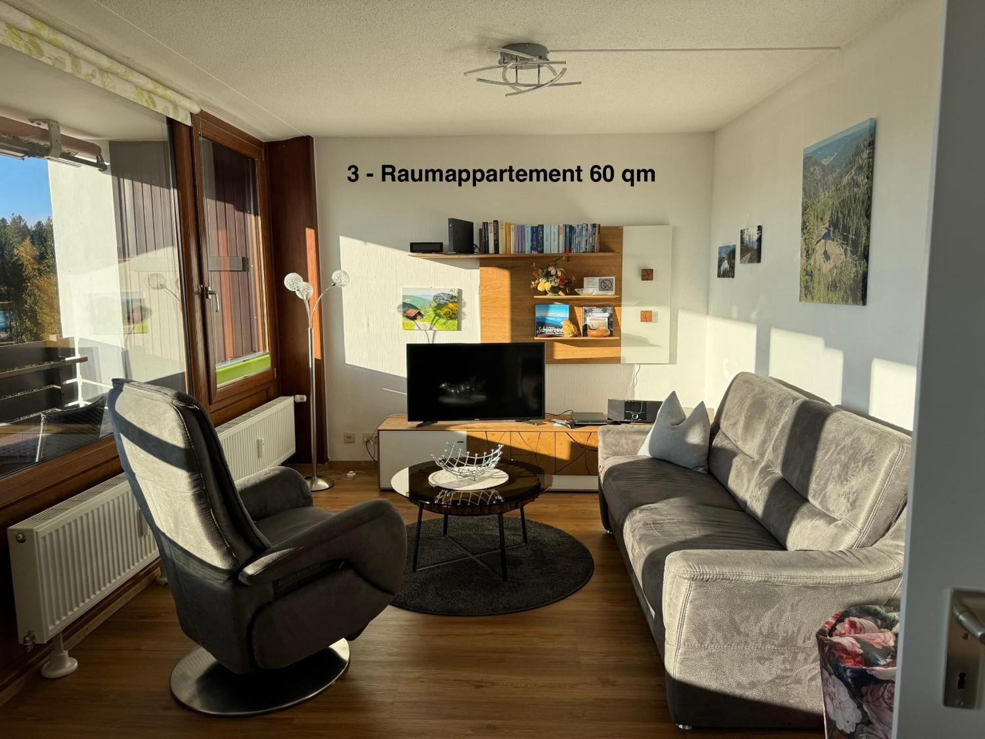 3- 2-1 - Raum - Ferienappartements Dieter Hoffmann Freudenstadt-Kniebis Beim Nationalpark Exteriér fotografie